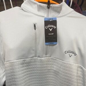 Callaway White Lightweight Jacket